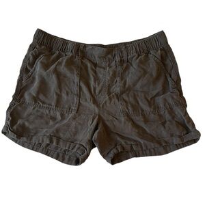 Lucky Brand Women's Black Cargo Shorts Sz L